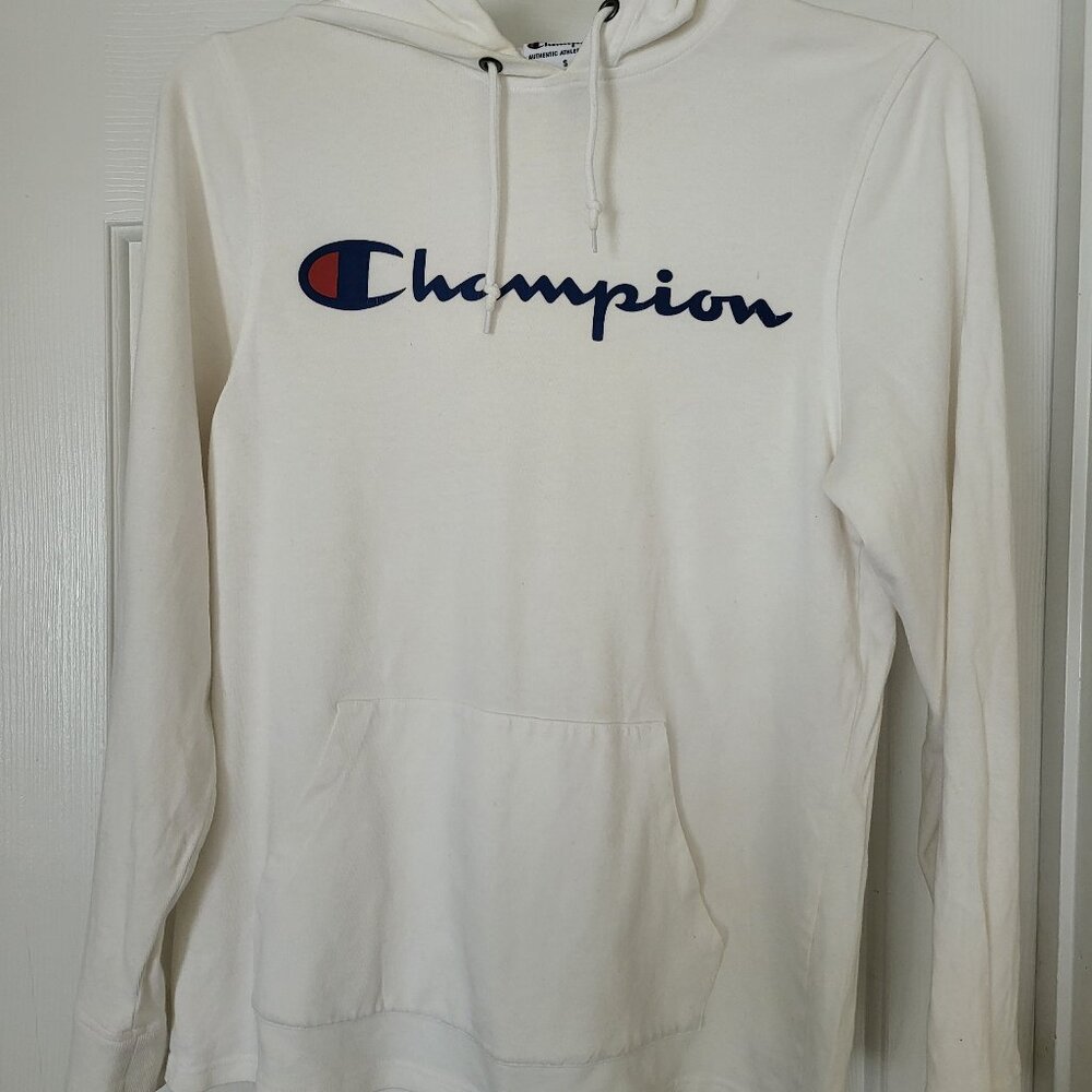 Champion Men's Hoodie, Midweight T-Shirt Hoodie Size S